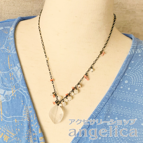 アクセサリーキット ミルキークオーツネックレス