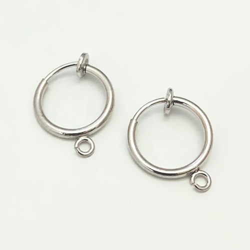 アクセサリーパーツ シルバー925フープイヤリング
