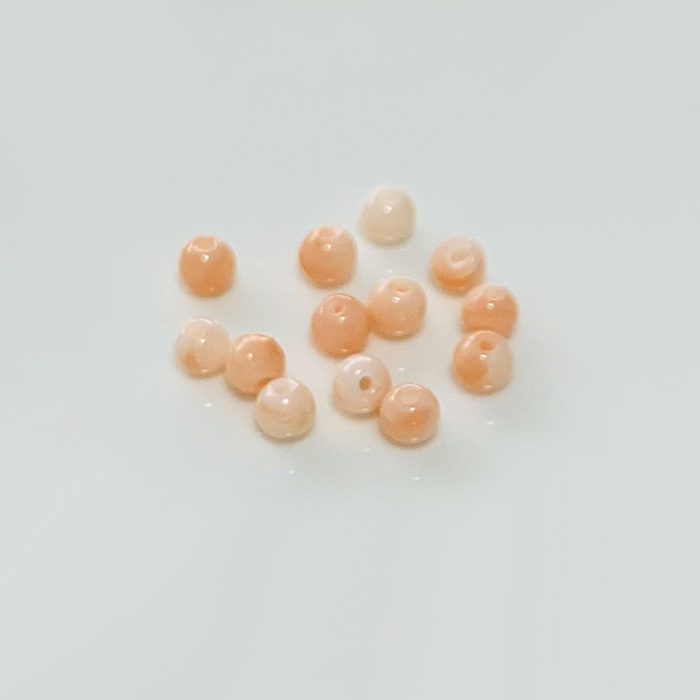 アクセサアリーパーツ コーラル 珊瑚 ビーズ 3-3.5mm
